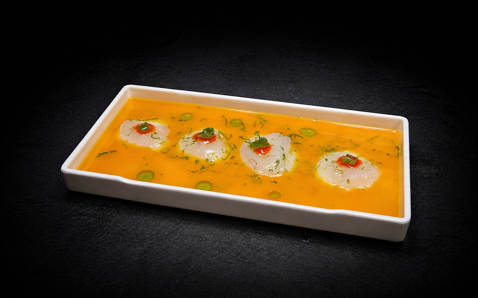 CARPACCIO DE VIEIRAS