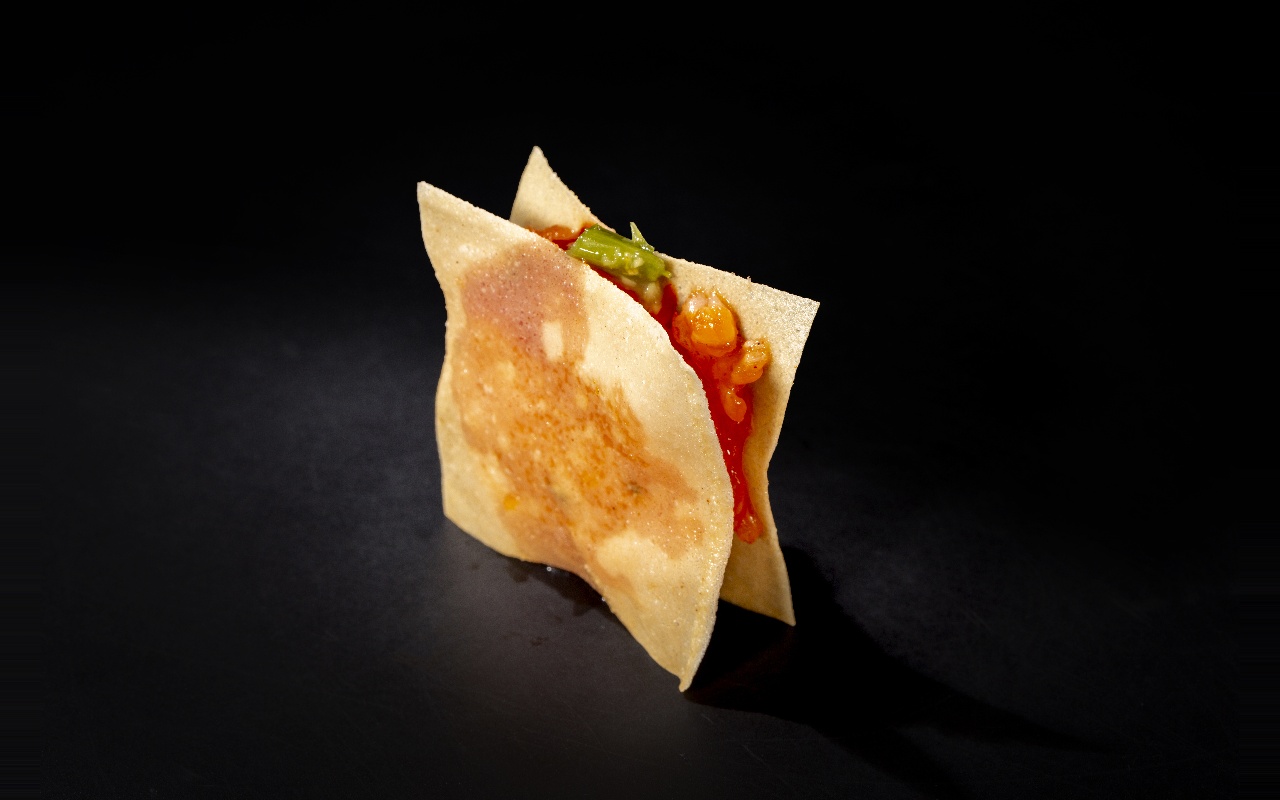 Milhojas de salmon